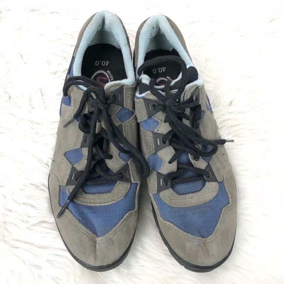 Lake Cycling 7 Womens Taupe Blue Bicyle Cycling Shoes - Picture 6 of 11